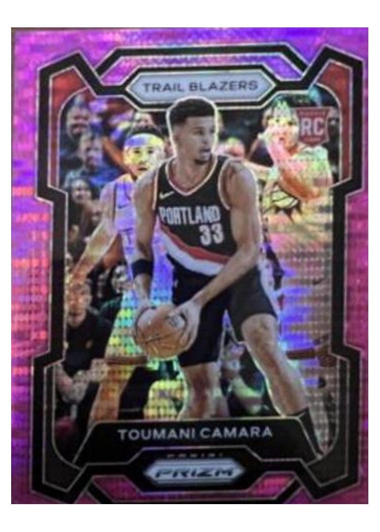 2023-24 Panini Prizm Base Set Toumani Camara #164 card