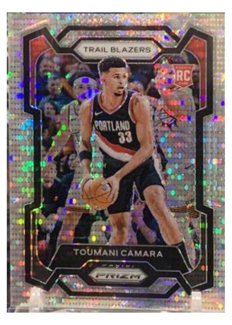 2023-24 Panini Prizm Base Set Toumani Camara #164 card