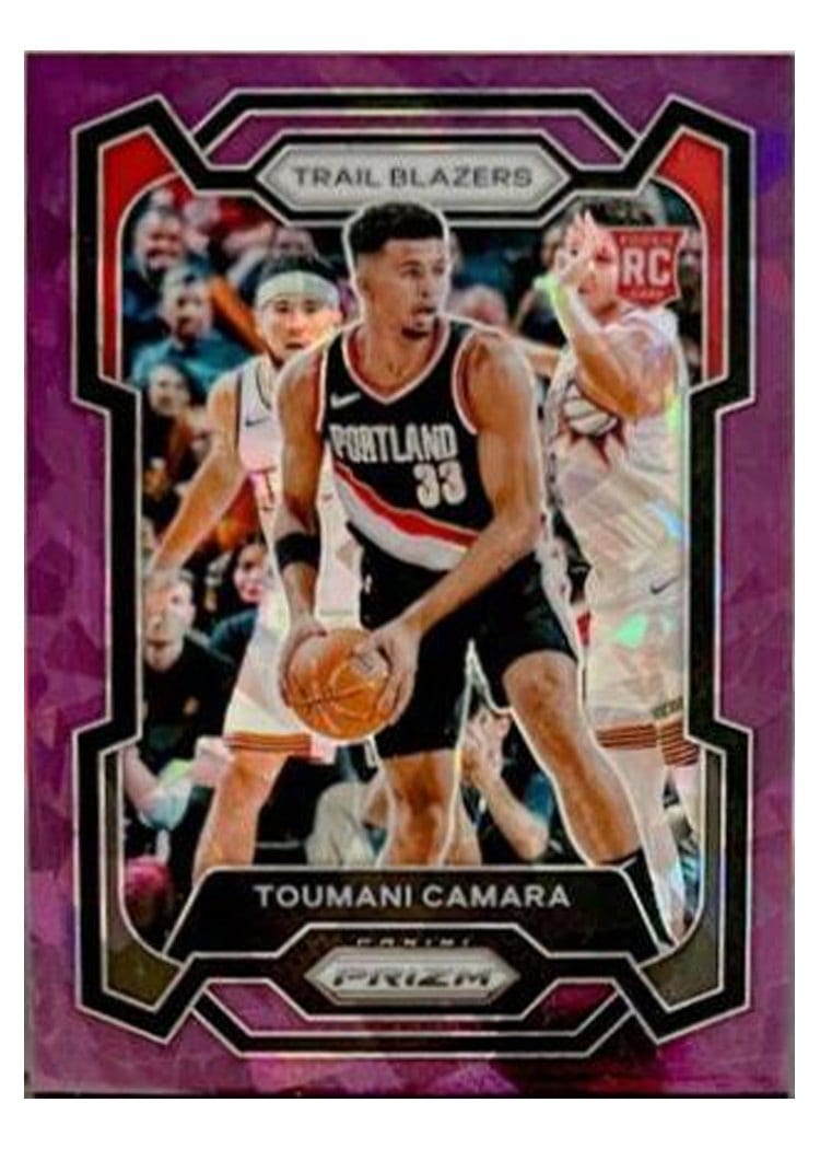 2023-24 Panini Prizm Base Set Toumani Camara #164 card