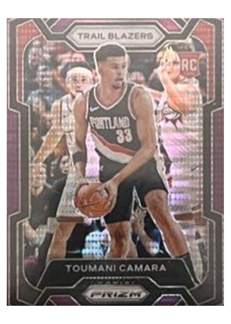 2023-24 Panini Prizm Base Set Toumani Camara #164 card