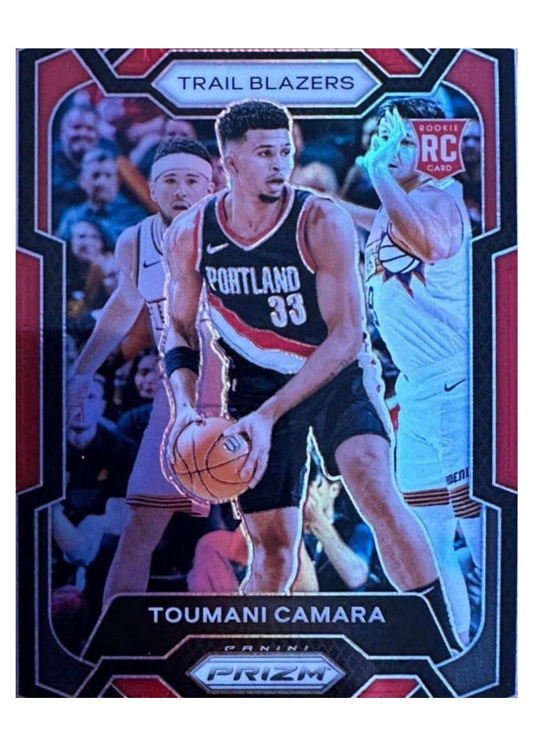 2023-24 Panini Prizm Base Set Toumani Camara #164 card