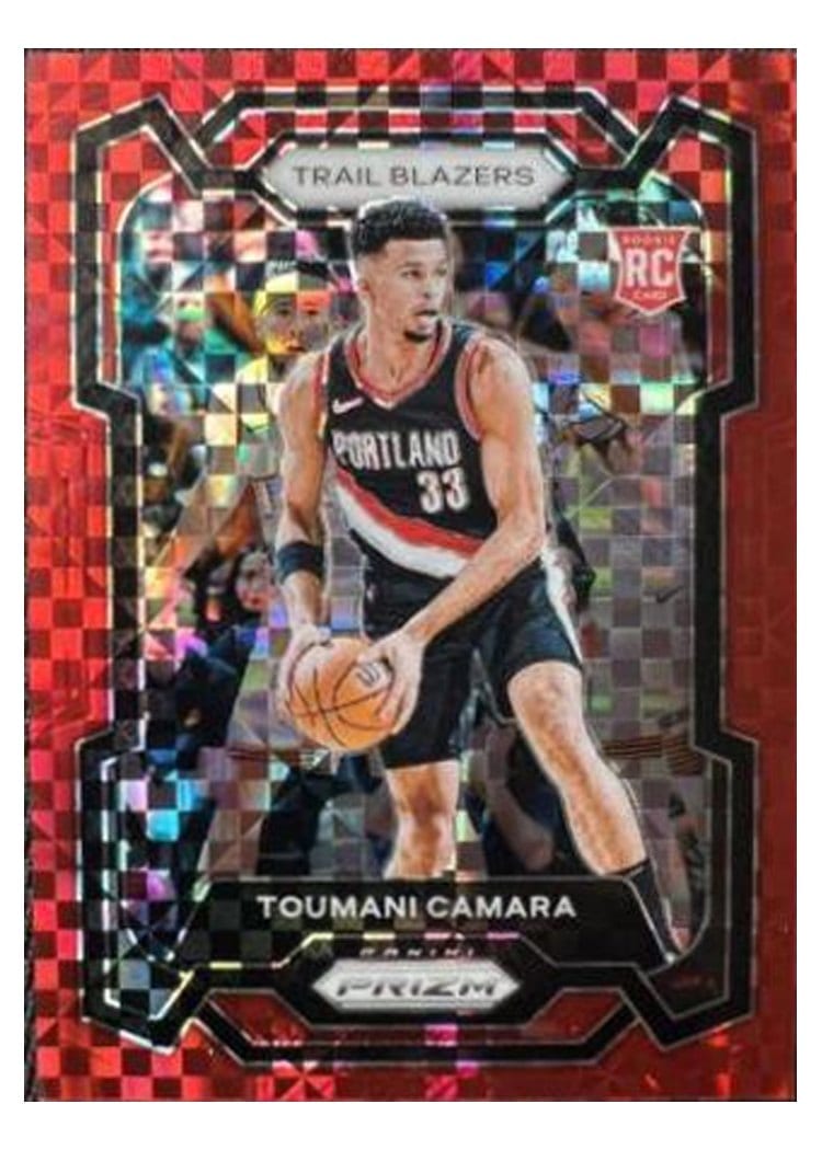 2023-24 Panini Prizm Base Set Toumani Camara #164 card