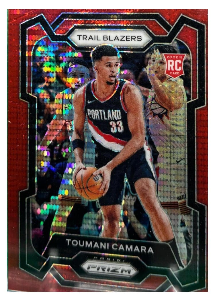 2023-24 Panini Prizm Base Set Toumani Camara #164 card