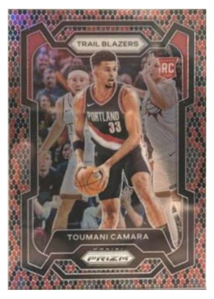 2023-24 Panini Prizm Base Set Toumani Camara #164 card