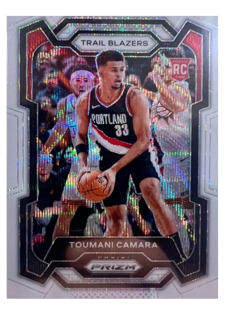 2023-24 Panini Prizm Base Set Toumani Camara #164 card