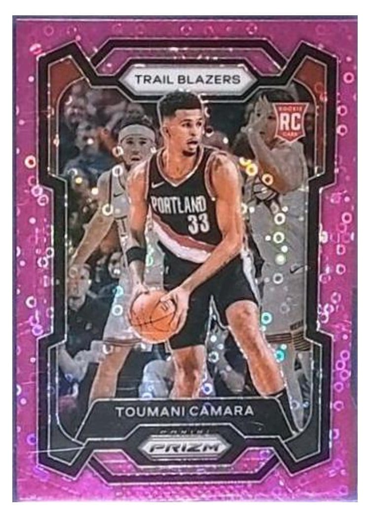 2023-24 Panini Prizm Base Set Toumani Camara #164 card