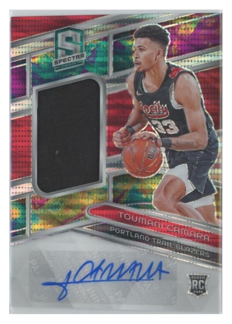 2023-24 Panini Spectra Base Set Toumani Camara #241 card