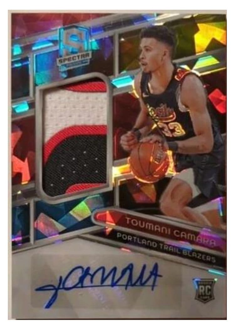 2023-24 Panini Spectra Base Set Toumani Camara #241 card