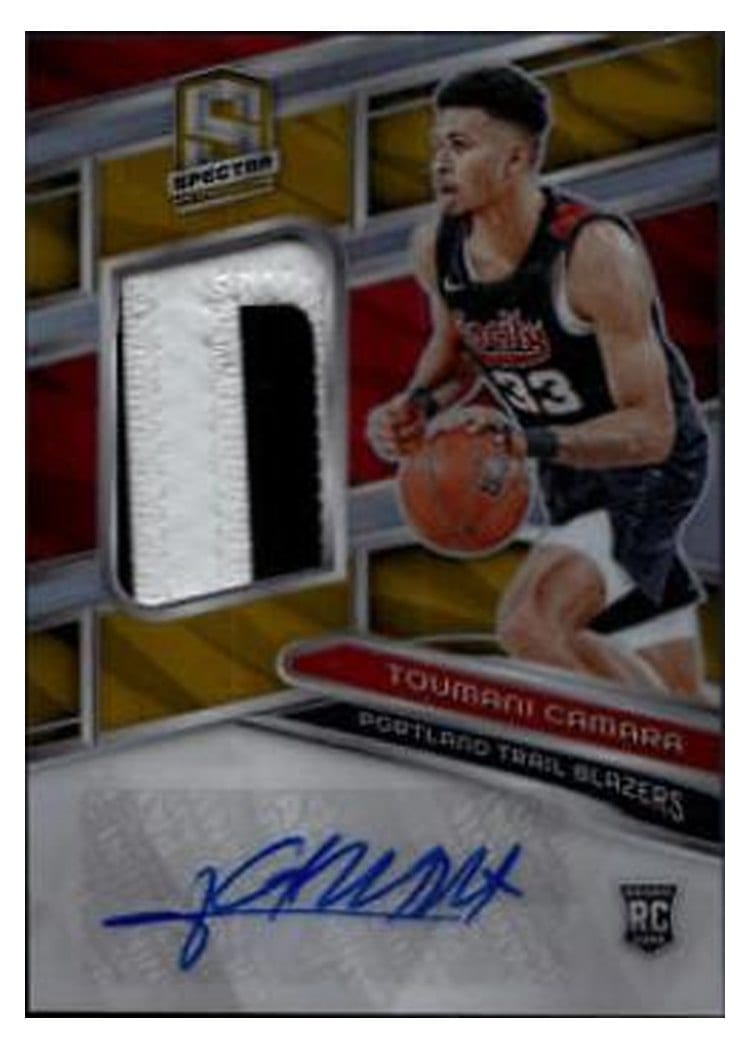 2023-24 Panini Spectra Base Set Toumani Camara #241 card