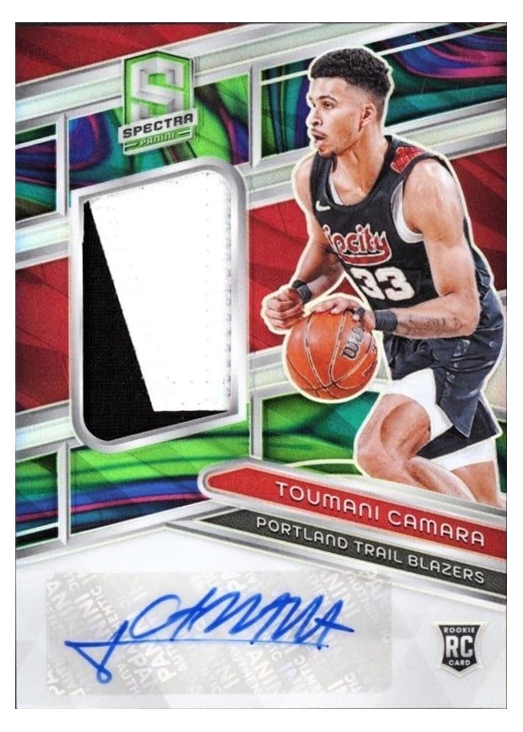2023-24 Panini Spectra Base Set Toumani Camara #241 card
