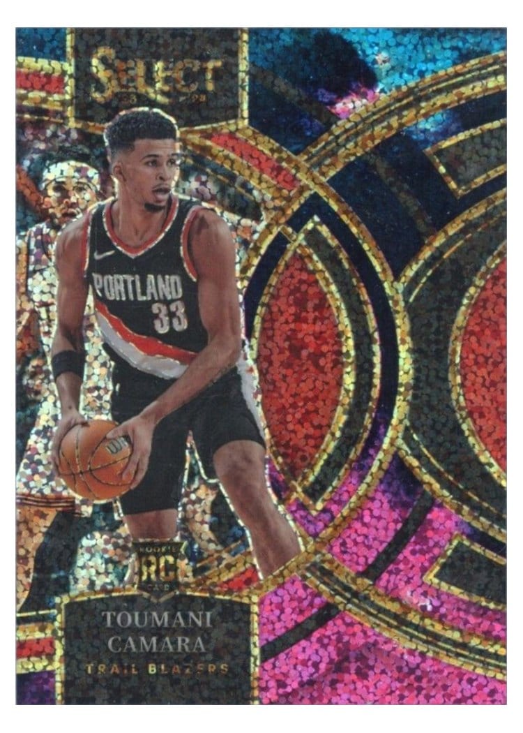 2023 Panini Select Toumani Camara Cosmic Prizm #115 card