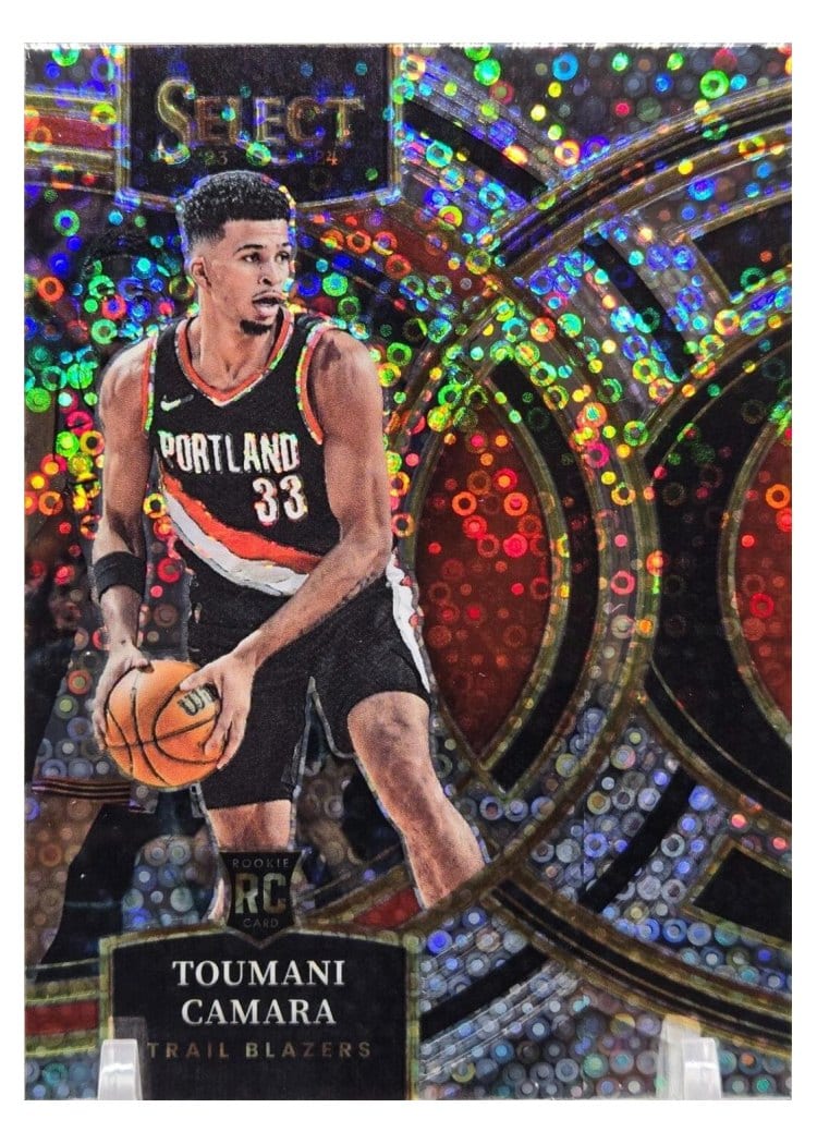 2023 Panini Select Toumani Camara Disco Prizm #115 card