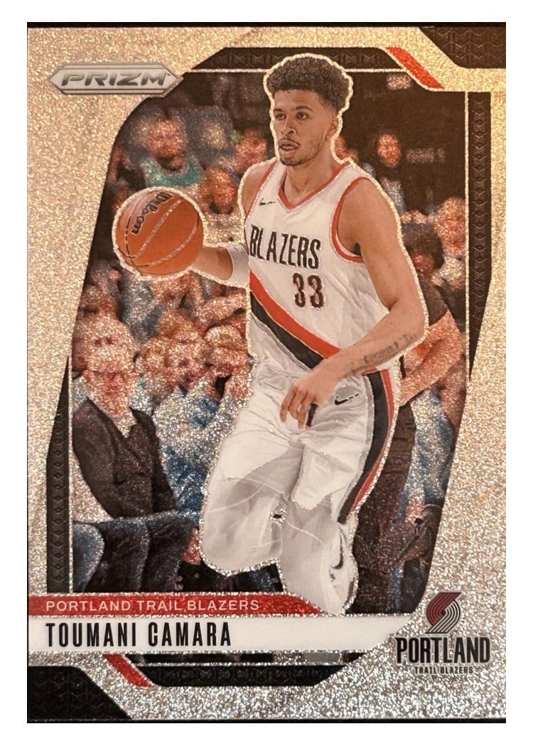 2024-25 Panini Prizm Base Set Toumani Camara #215 card