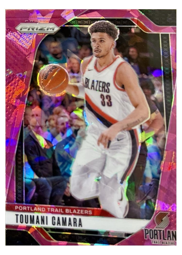 2024-25 Panini Prizm Base Set Toumani Camara #215 card