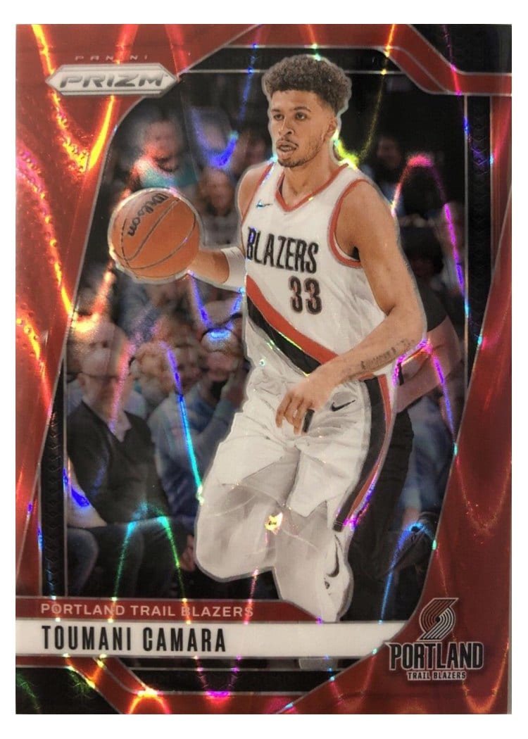 2024-25 Panini Prizm Base Set Toumani Camara #215 card