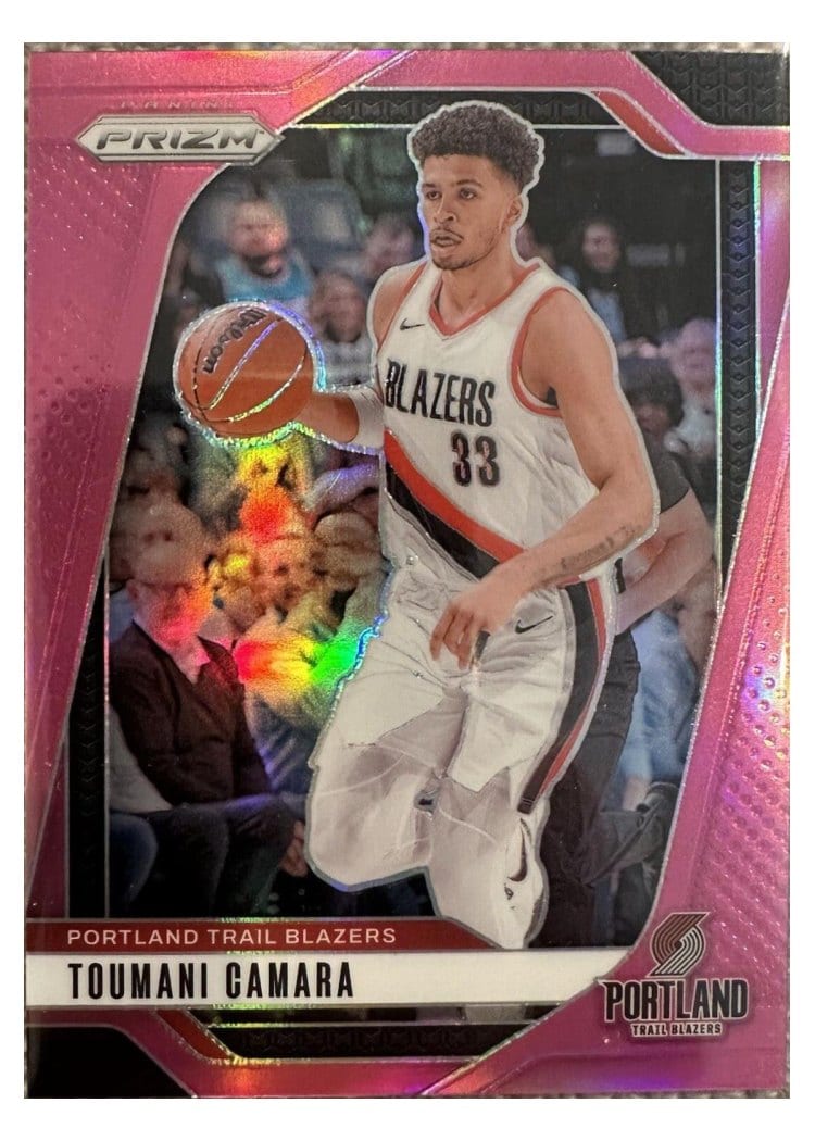 2024-25 Panini Prizm Base Set Toumani Camara #215 card