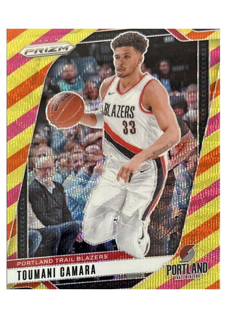 2024-25 Panini Prizm Base Set Toumani Camara #215 card