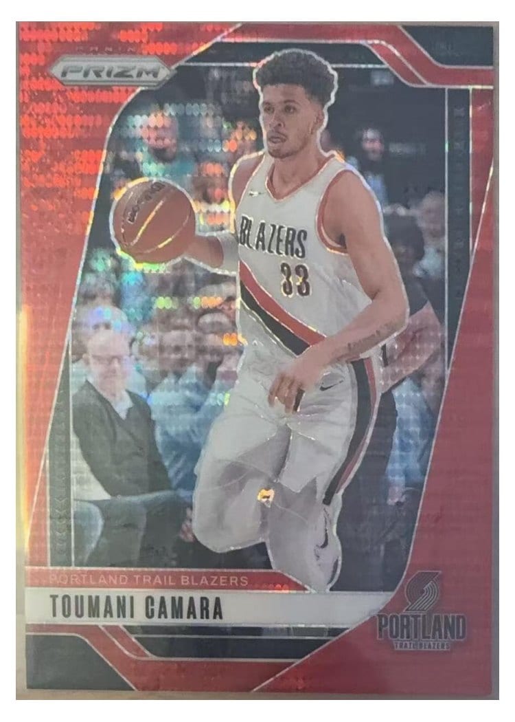2024-25 Panini Prizm Base Set Toumani Camara #215 card