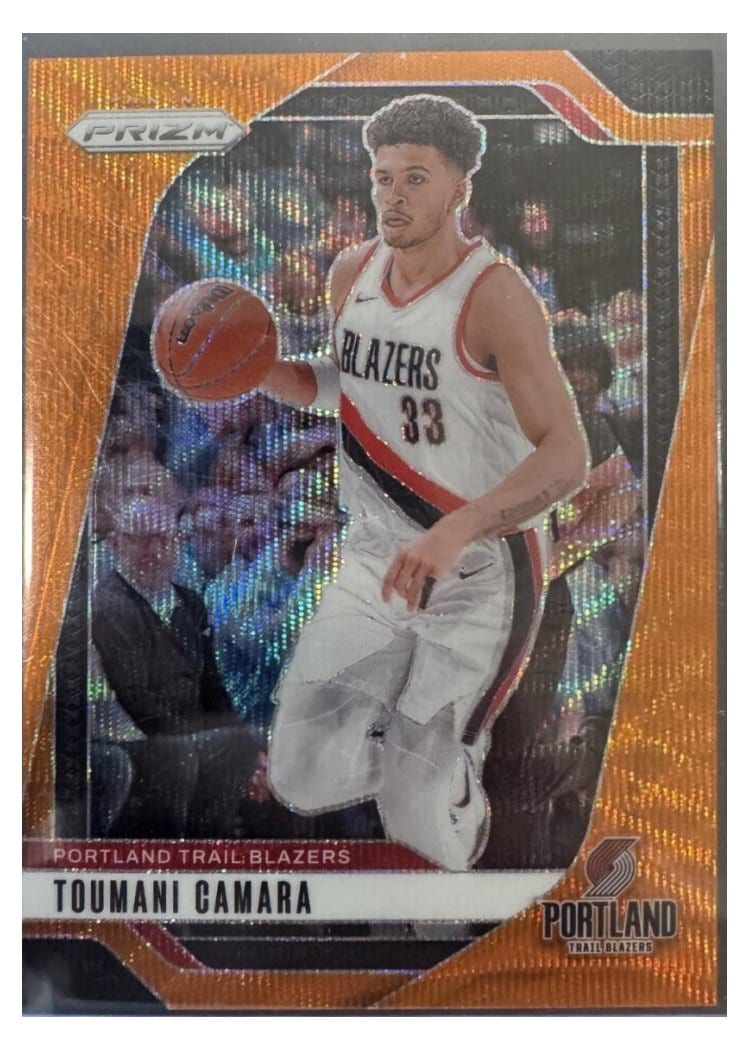2024-25 Panini Prizm Base Set Toumani Camara #215 card