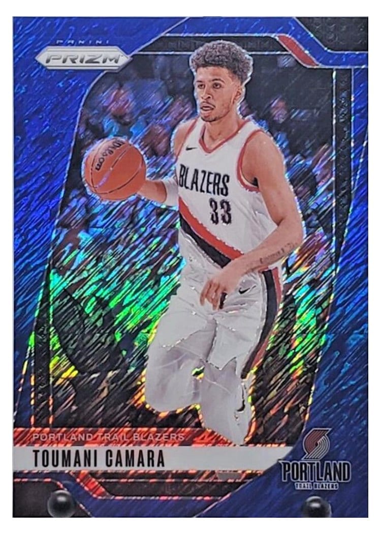 2024-25 Panini Prizm Base Set Toumani Camara #215 card