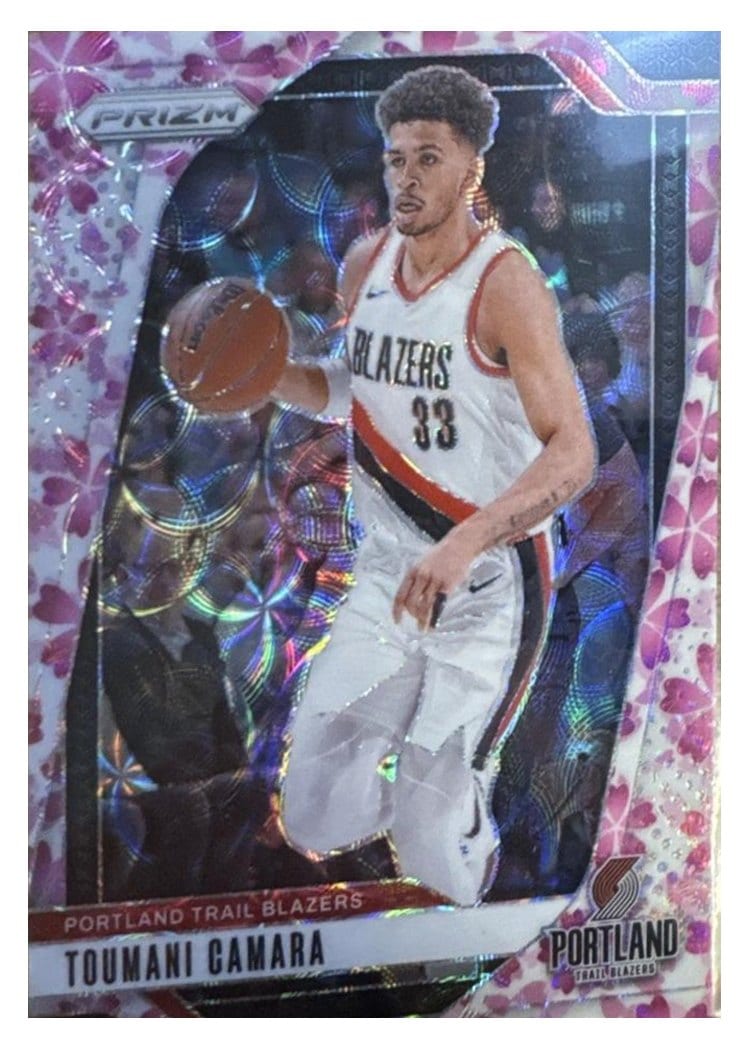 2024-25 Panini Prizm Base Set Toumani Camara #215 card