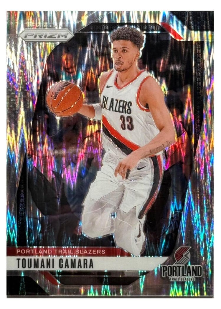2024-25 Panini Prizm Base Set Toumani Camara #215 card