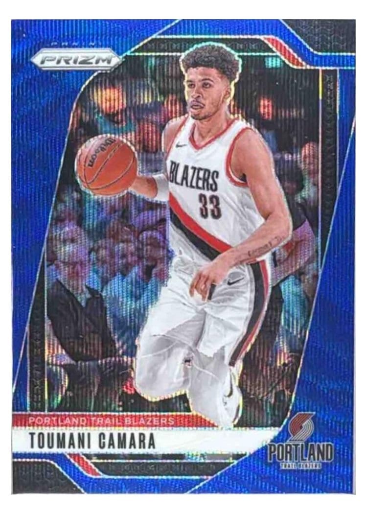 2024-25 Panini Prizm Base Set Toumani Camara #215 card