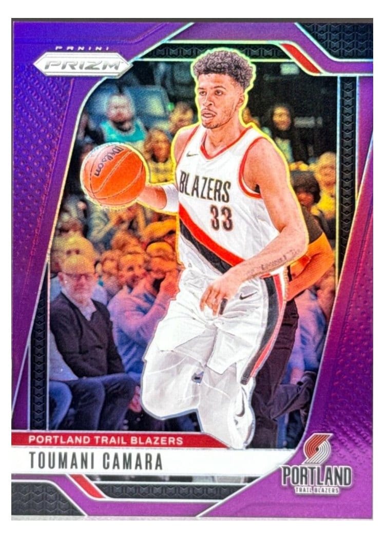 2024-25 Panini Prizm Base Set Toumani Camara #215 card