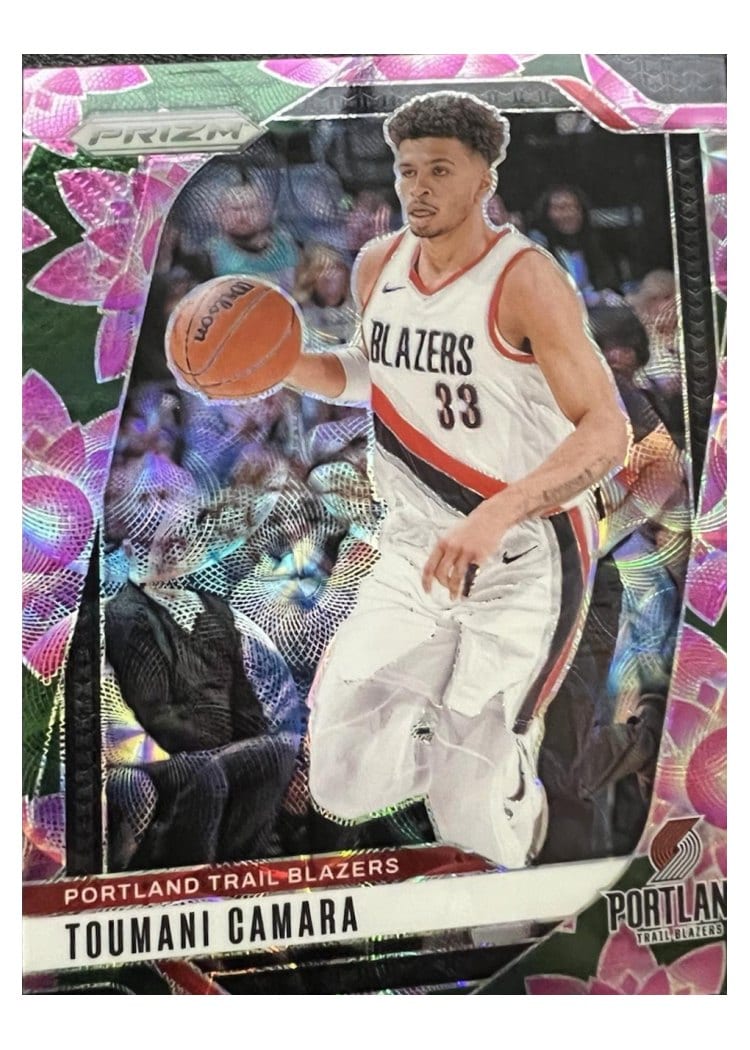 2024-25 Panini Prizm Base Set Toumani Camara #215 card