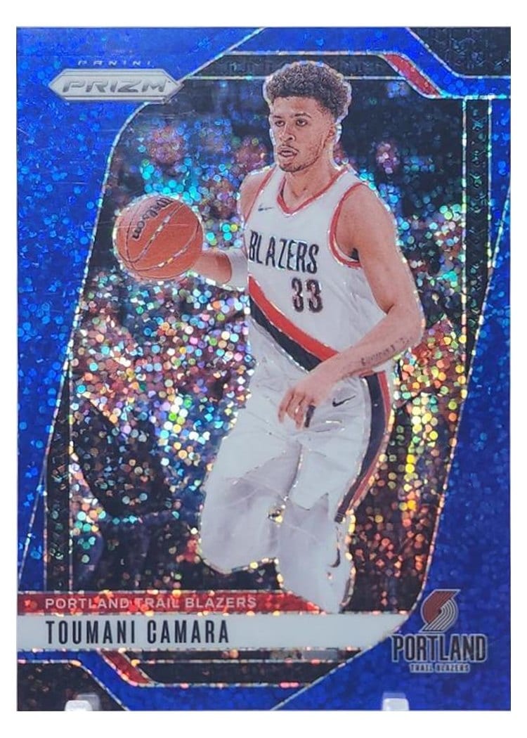 2024-25 Panini Prizm Base Set Toumani Camara #215 card