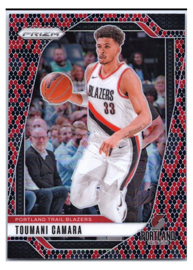2024-25 Panini Prizm Base Set Toumani Camara #215 card