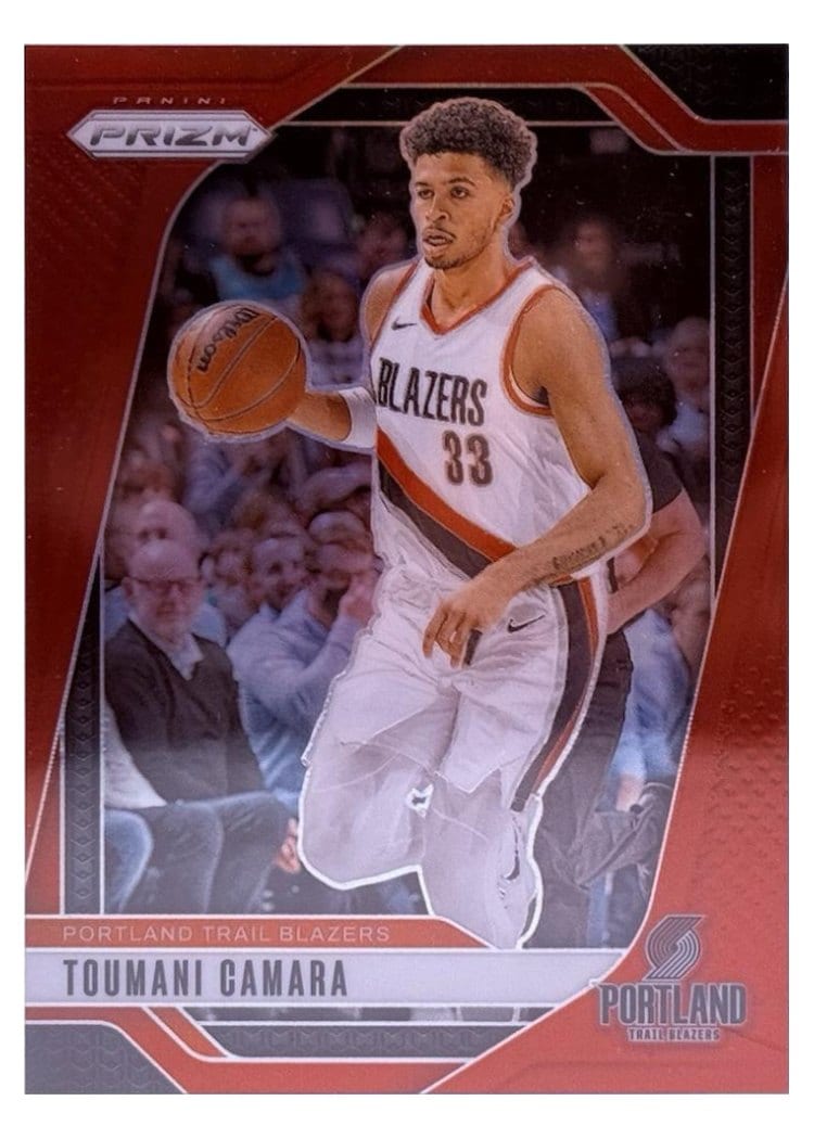 2024-25 Panini Prizm Base Set Toumani Camara #215 card