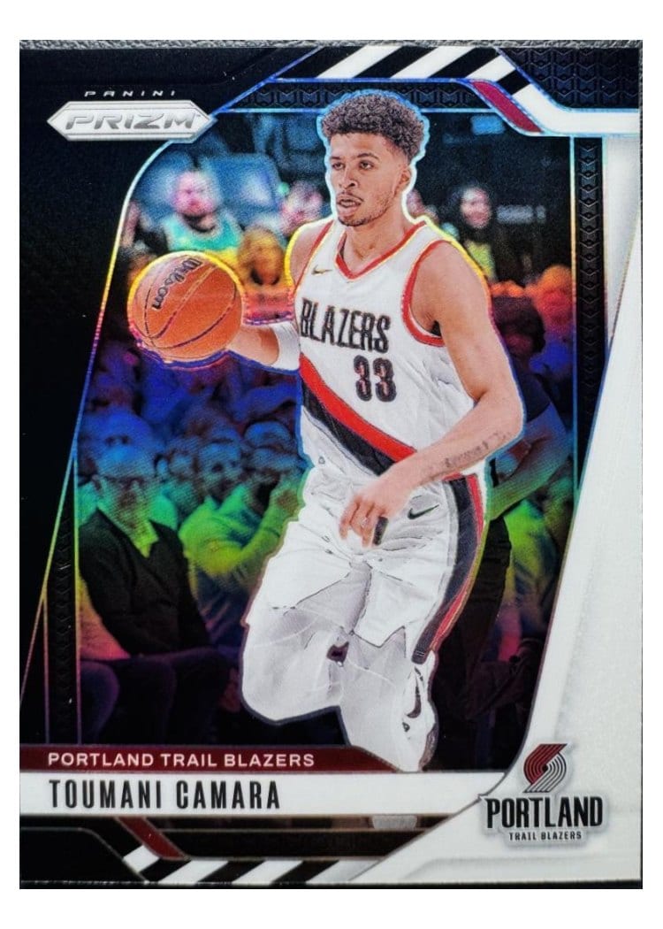 2024-25 Panini Prizm Base Set Toumani Camara #215 card