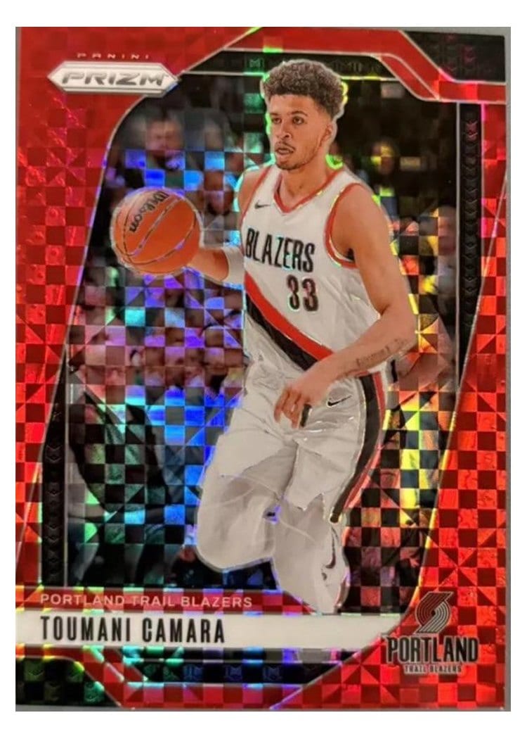 2024-25 Panini Prizm Base Set Toumani Camara #215 card