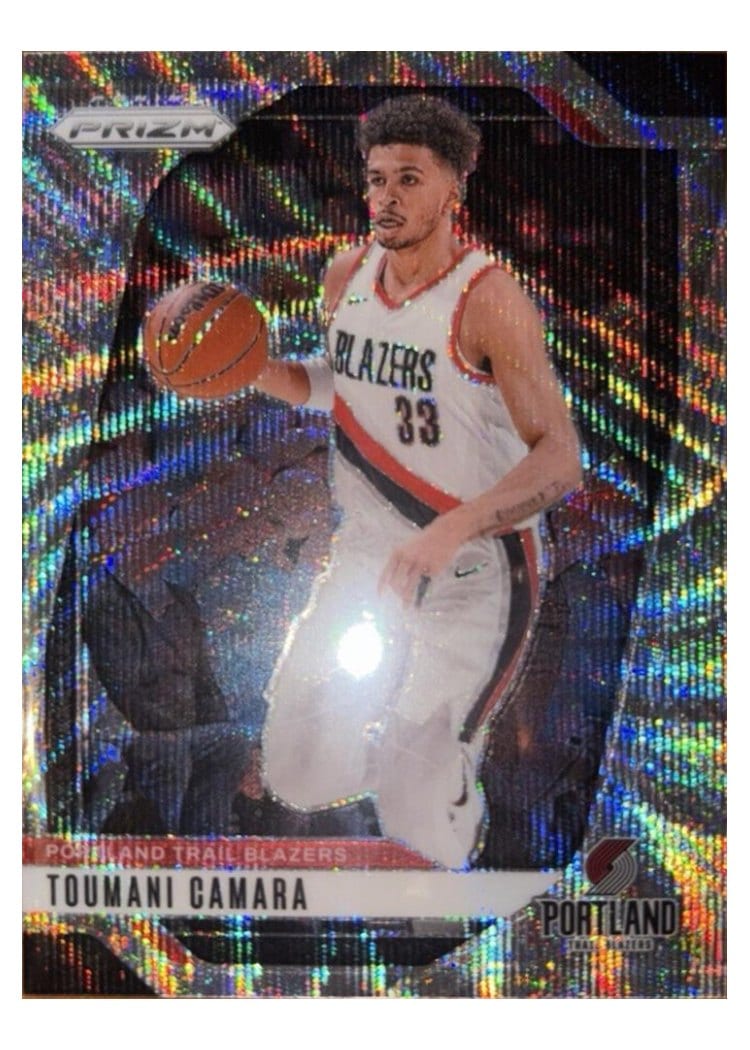 2024-25 Panini Prizm Base Set Toumani Camara #215 card