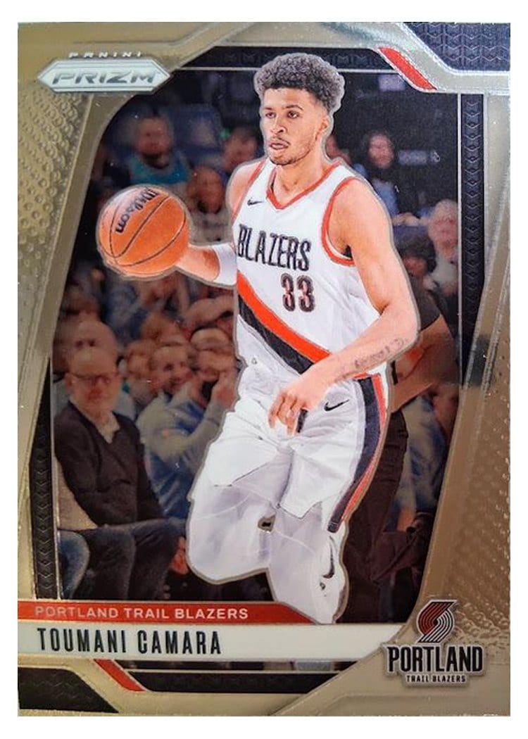 2024-25 Panini Prizm Base Set Toumani Camara #215 card