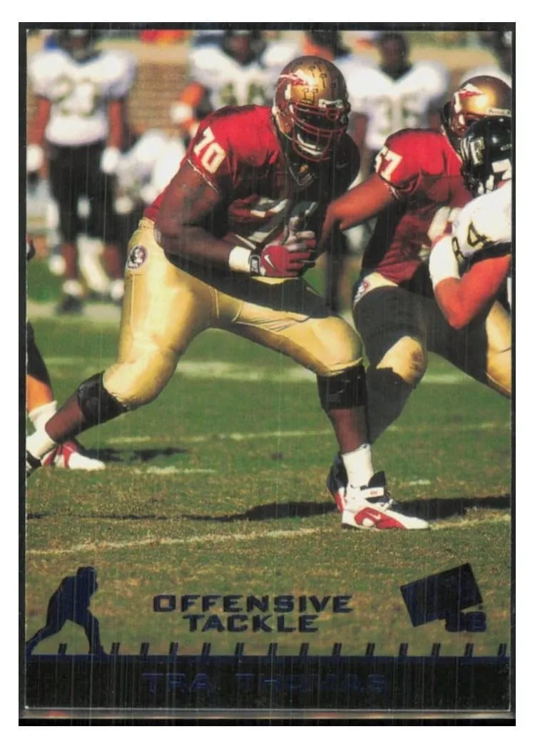 1998 Press Pass Tra Thomas #7 card