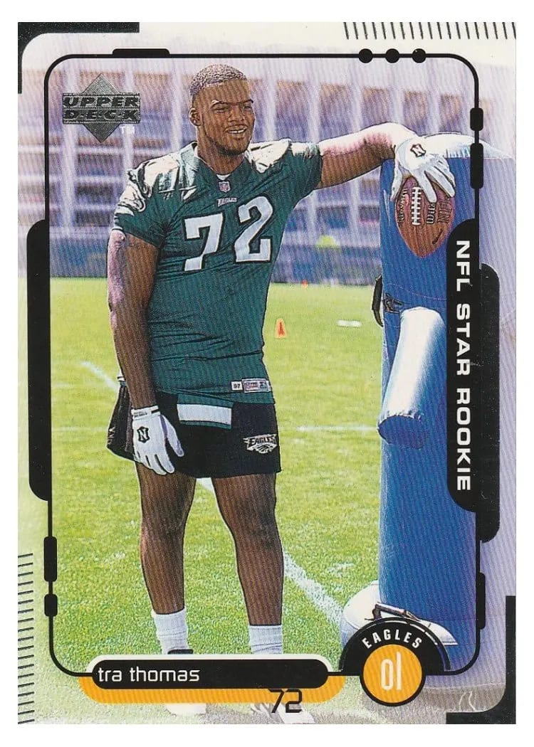 1998 Upper Deck Tra Thomas #36 card