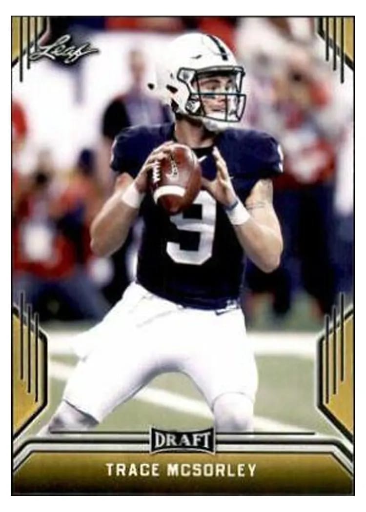 2019 Leaf Draft Trace McSorley #66 card