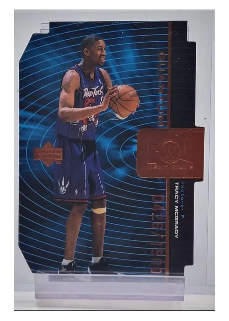 1998 Upper Deck Next Wave Tracy McGrady #NW26 card