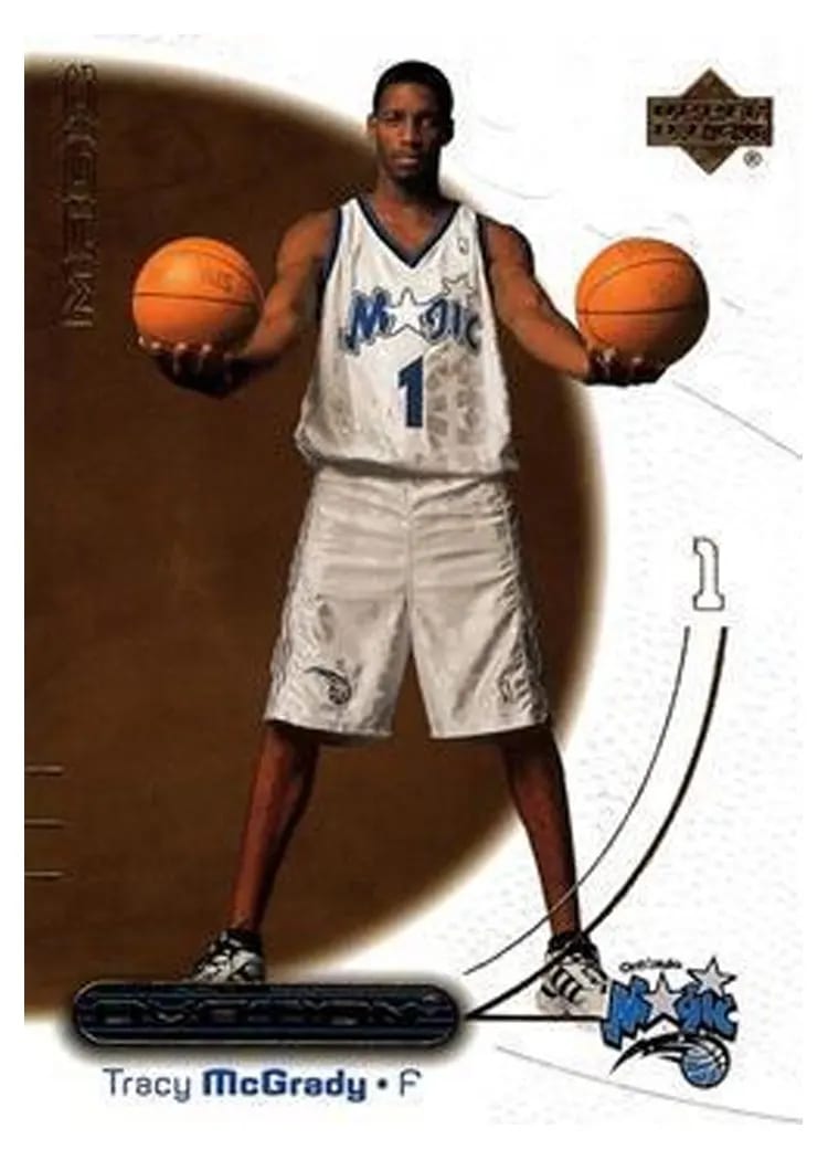 2000 Upper Deck Ovation Tracy McGrady #38 card