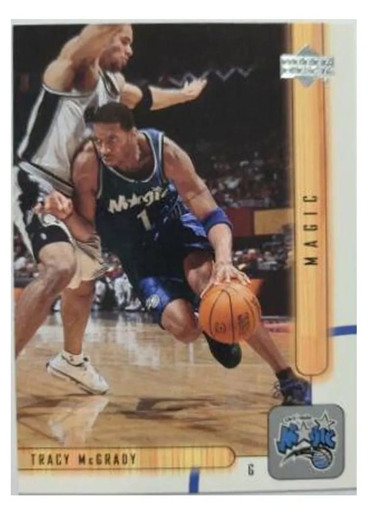 2001 Upper Deck Tracy McGrady #117 card