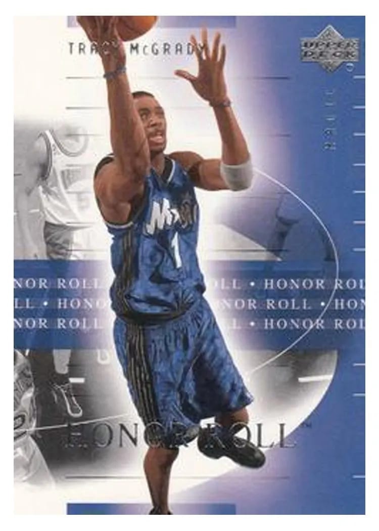 2001 Upper Deck Honor Roll Tracy McGrady #61 card