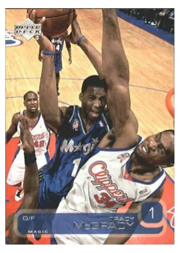 2002 Upper Deck Tracy McGrady #117 card