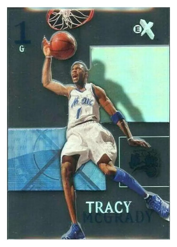 2003 Fleer E-X Tracy McGrady #40 card