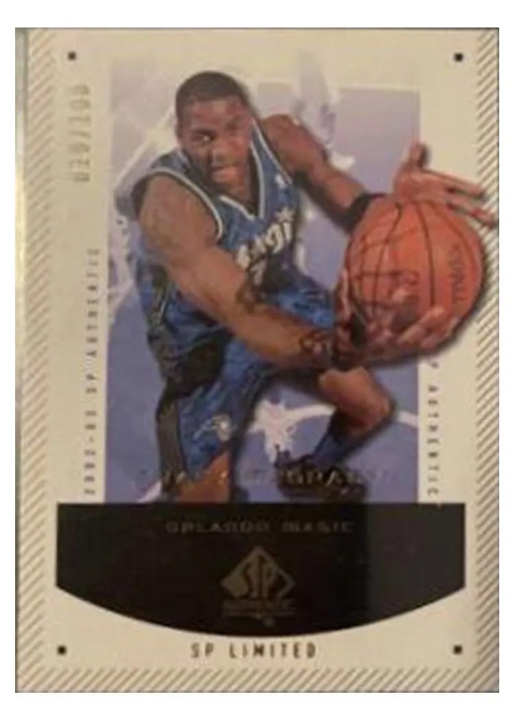 2003 SP Authentic Tracy McGrady #103 card