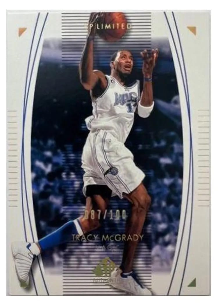2003 SP Authentic Tracy McGrady #62 card