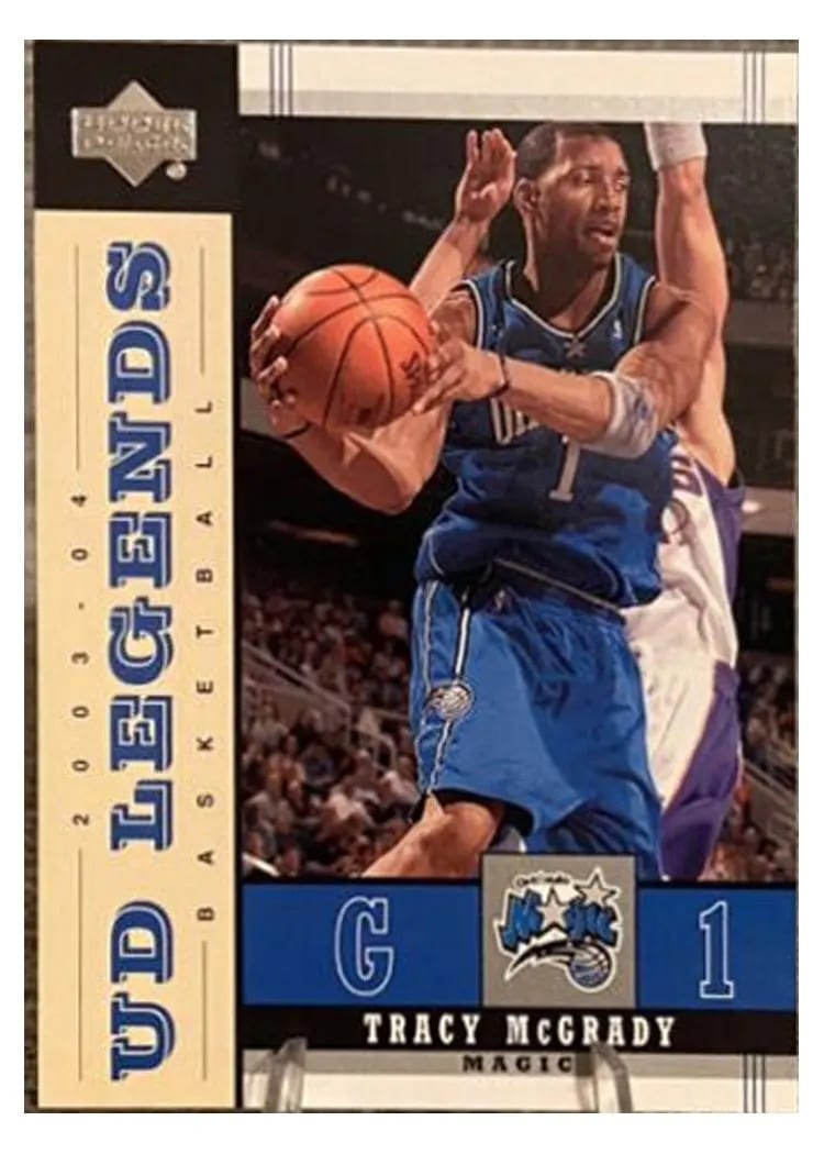2003 Upper Deck Legends tracy mcgrady UD legends #62 card