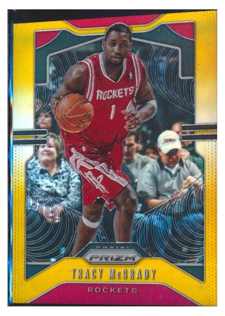 2019-20 Panini Prizm Base Set Tracy McGrady Gold Prizm #26 card