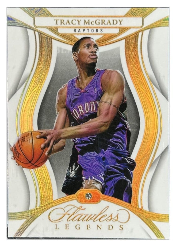 2024-25 Panini Flawless Base Gems Tracy McGrady #104 card